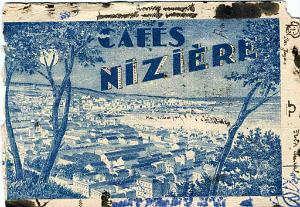 BUVARD DES CAFES NIZIERE